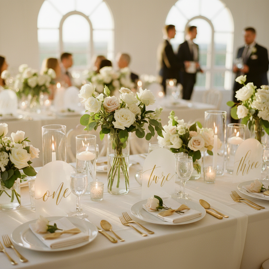 The 7 Mistakes People Make When Buying Acrylic Table Number Signs for a Wedding Reception (And What to Do Instead)