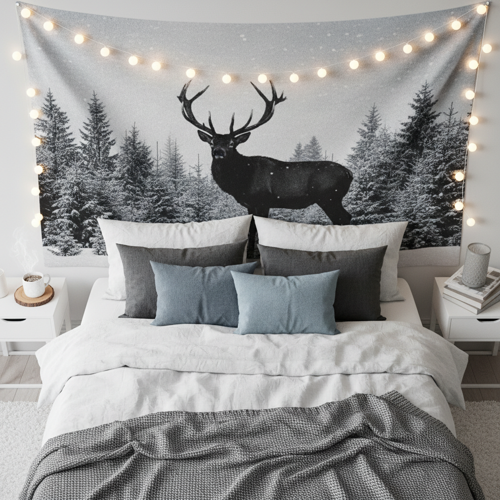 The Hidden Cost of Cheap Winter Wonderland Tapestry Wall Decor: Why Your Room Looks "Off" and How to Fix It