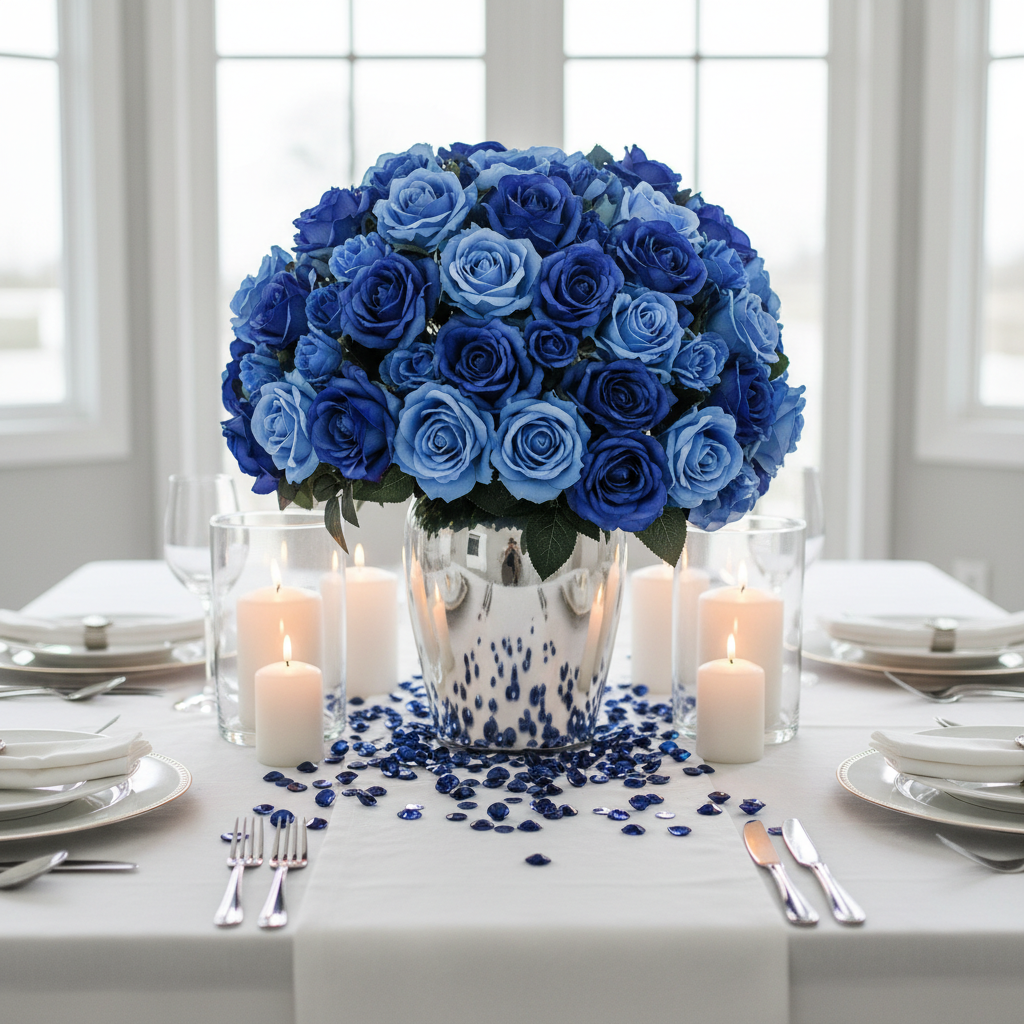 7 Signs It's Time to Replace Your Table Centerpiece (And What to Look for in an Artificial Blue Rose Bouquet)