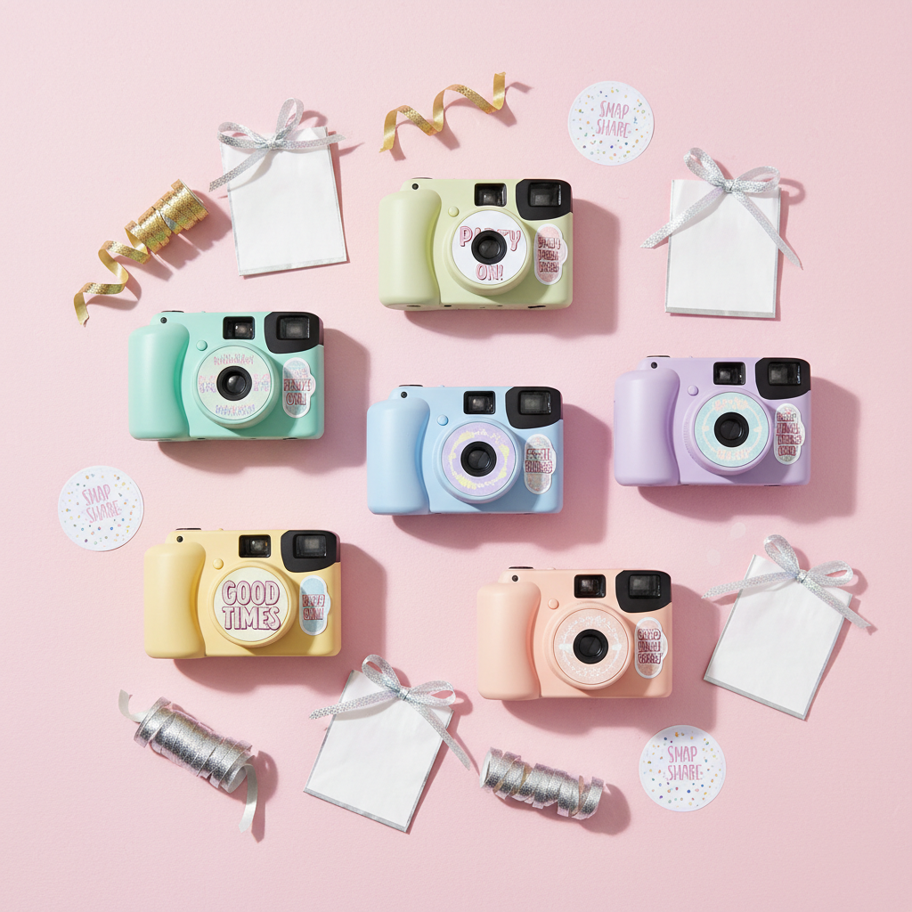 The Real Difference Between Single-Pack and Bulk Disposable Camera Party Favors — And Which One Fits Your Event