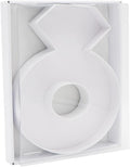 12" Fillable Cardboard Letter Charcuterie Gift Cupcake Box With Cover Sweets Packaging (RING)