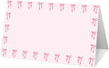 25 Bow Place Cards for Table Seating, Pink Wedding Name Place Card, Tent Cards for Birthday Bridal Shower Baby Shower Reception Dinner Party Decorations -A21
