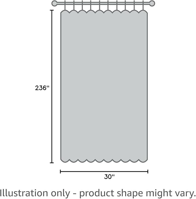 Wedding Arch Draping Fabric 1 Panel 30" X 20FT Sheer Arch Drapes Fabric White Backdrop Curtains for Wedding Arbor Ceremony Birthday Party
