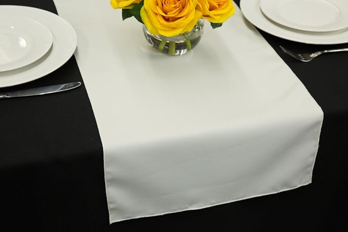 Wedding Table Runners 14 x 72 inch (White)
