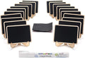 ONUPGO Mini Chalkboard Signs, 20 Pack Small Wooden Chalkboard Labels with Easels Stand, Place Cards, Food Signs, Blackboards for Table Numbers, Weddings Signs, Party Decoration