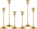 Candlestick Holders,Taper Candle Holder for Candlesticks Gold Brass Vintage Candle Stick Candle Holders Candelabra Candle Holder for Fireplace Party Dining Home