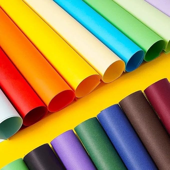 Vanhench 17.8"x1500" (125') Red Wrapping Paper, Wrapping Kraft Paper for Mothers Day, for Floral Bouquet/Gifts Wrapping, for Poster/Bulletin Board/Construction