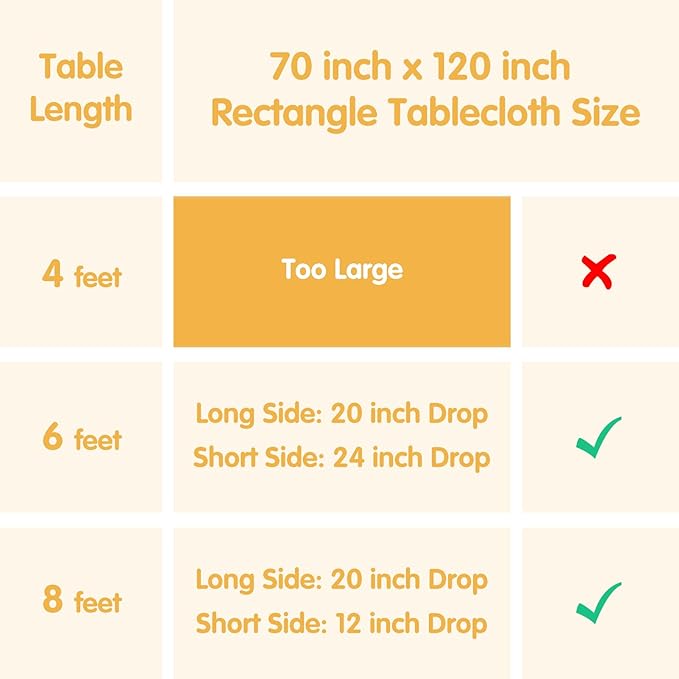 BRILLMAX 10 Pack Beige Tablecloths 70 x 120 Inch for 6ft or 8ft Rectangle Tables - Rectangular Bulk Linen Polyester Fabric Washable Cloth Cover for Wedding Reception Banquet Birthday Party