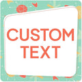 Custom Sign, Custom Street Sign, 11 Font Colors, 13 Font Styles, 4 Hole Options, 22 Sizes, 18x18 Inches, Rust Free DiBound, Fade Resistant, Made in USA by My Sign Center (Mid-Century Modern 2)