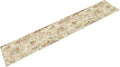 Lovely Rose Table Runner, Red and White Vintage Rose Delicate Floral Natural Pattern Long Table Restaurant Kitchen Holiday Party Decoration,13in（33cm） W * 36in（92cm） L