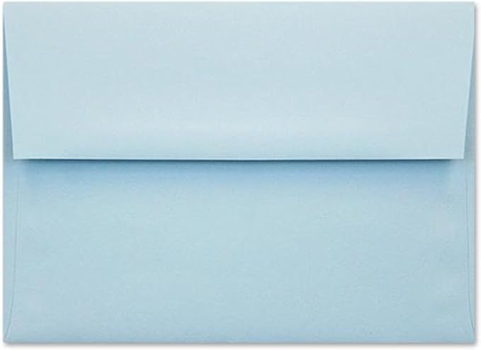 A7 Invitation Envelopes - Peel & Press - 24lb Heavy Duty Envelopes for Wedding Baby Shower Birthday Invitations - 5 1/4" x 7 1/4" (Pastel Pink, 50)