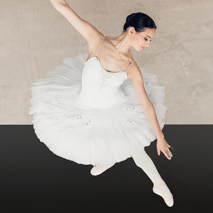 Portable Dance Floor Smooth Ballet Floor Vinyl Dance Mat for Home Stage Studios Kids Adults Practice Improve