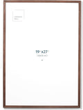Opposite Wall - 50x70 cm - Dark Oak Wood Picture Frame - Lightweight, Versatile & Shatterproof - Wall Hanging Photo or Poster Frame - Wall Decor for Office, Gallery & Home, 19 3/4 x 27 1/2 in