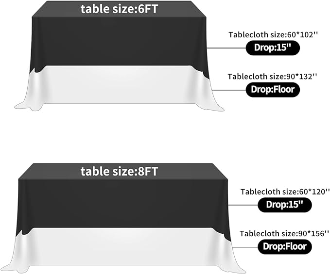 Rectangle Tablecloth 90x132 inch Washable Polyester Fabric Table Cloth for Wedding Party Dining Banquet Decoration（90x132, Teal）