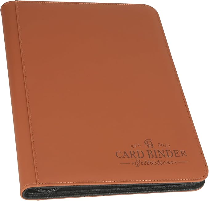 Trading Card Binder, Card Collection Binder Album Folder with 540 Side Loading Pockets, 9 Pocket Trading Card Album Folder for TGC,MTG, Baseball Cards, Yugioh