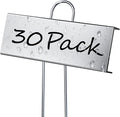 30 Pack Metal Plant Labels for Outdoor Garden Waterproof Plant Markers, Labels Garden Markers for Seedlings Herbs Vegetable Greenhouse Gifts, with Pen
