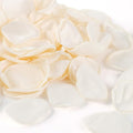 300pcs Cream Rose Silk Petals for Wedding, Bridal Shower Decor, Flower Girl Basket, Table Centerpieces, and Romantic Night Scatter