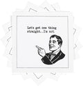 Five Star Napkins Pride Quotes, White Cotton Cocktail Napkins, Beverage Napkins, Bar Napkins, Cloth Napkins, Party Napkins, Events, Holidays, Weddings, Birthdays, Disposable, 4.5" x 4.5"- (50x)