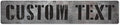 Custom Sign, Custom Street Sign, 11 Font Colors, 13 Font Styles, 4 Hole Options, 22 Sizes, 6x30 Inches, Rust Free DiBound, Fade Resistant, Made in USA by My Sign Center (Grunge Metal)