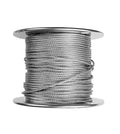 Laureola 1/8" Stainless Steel Aircraft Wire Rope | 304 Grade 7x19 Strand | 500ft Spool | Durable Marine Cable for Rigging, Construction, DIY Projects