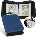 Trading Card Binder, Card Collection Binder Album Folder with 80 Side Loading Pockets, 1 Pocket Trading Card Album Folder for TGC,MTG, Baseball Cards, Yugioh