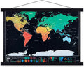 17x22 17x11 17x24 Poster Frame, Magnetic Light Wood Frame Hanger for Photo Picutre Canvas Artwork Art Print Wall Hanging (1 Pack, 17", Black)