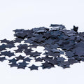 Black Star Confetti,Foil Glitter Table Confetti,Sparkling for Party Decorations(1.76 OZ)
