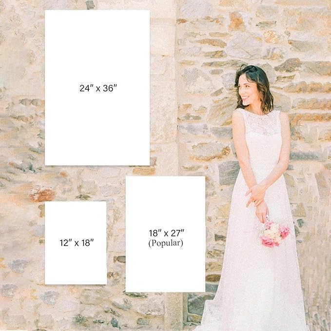 Personalized Wedding Welcome Sign, Autumn Terracotta Boho Wedding Sign Signage 12" X 18" (Small), 27" (Medium), 36" (Large), Plastic, Modern, Pole Mount, Weather