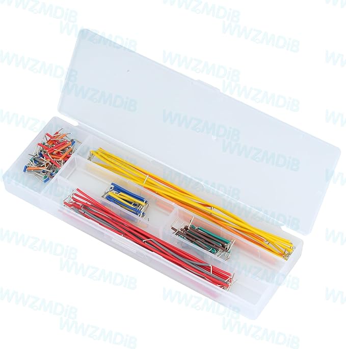 WWZMDiB 438 Pcs Electronics Breadboard Kit Beginner Starter Kit Compatible with Arduino,STM32,Raspberry Pi