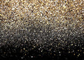 SJOLOON Black and Gold Backdrop Gold Spots Backdrop Vinyl Photography Backdrop Vintage Background for Family Birthday Party Newborn Studio Props 11547(10x8FT)