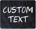 Custom Sign, Custom Street Sign, 11 Font Colors, 13 Font Styles, 4 Hole Options, 22 Sizes, 24x30 Inches, Rust Free DiBound, Fade Resistant, Made in USA by My Sign Center (Chalkboard Black)