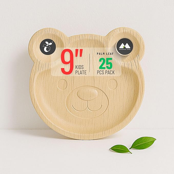 magnus Plates - 25,50,100,200 (Kids Party Plate (25 Plates))