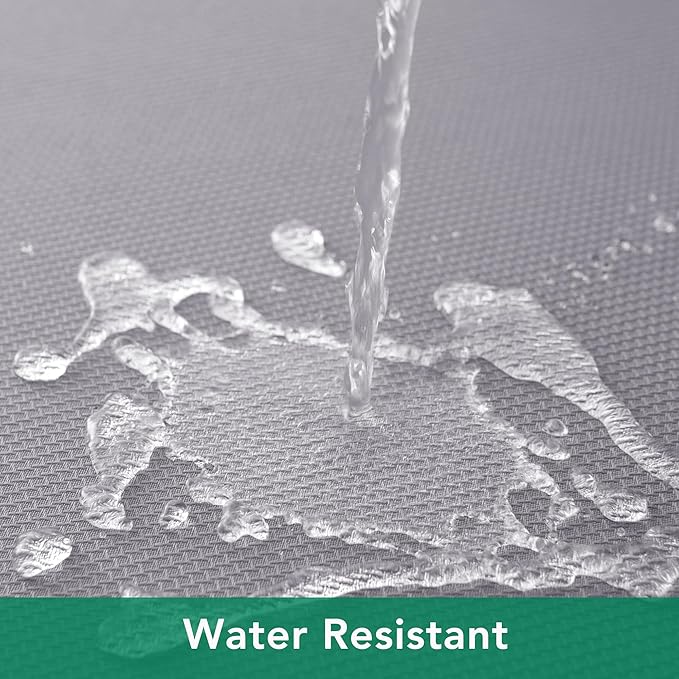Biscaynebay Textured Fabric Square Tablecloths 54x54 Inches, Silver Grey Water Resistant Spill Proof Table Cloth Washable Small Card Folding Table Covers for Dining, Kitchen, Wedding and Parties