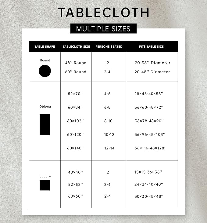 YiHomer Pastoral Rectangle Tablecloth - 52 x 70 Inch - Beige Linen Table Cloth - Washable Table Cover with Wrinkle Resistant for Restaurant, Picnic, Bistro, Indoor and Outdoor Dining, Gardenia
