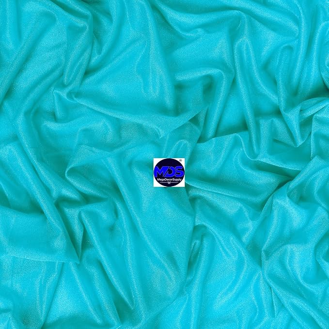 MDS 20 Pack 10ft Chiffon Table Runner 29 x 120 Inches Sheer Wedding Runner Romantic Rustic Table Runner for Wedding Decorations, Birthday Parties, Bridal Shower Party Arch Decor - Peacock Blue