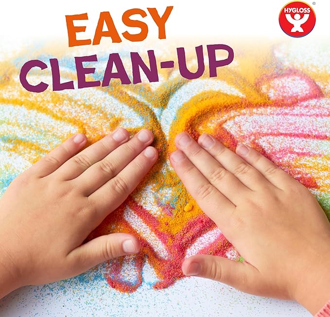 Hygloss Colored Sand for Crafts – 1 lb Bottle, Brown – Vibrant Colorful Fine Sensory Play Sand Art Kits for Kids – Classroom Activities for Children 3 4 5 6 7 8 9 10 11 12 – Safe for Ages 3+