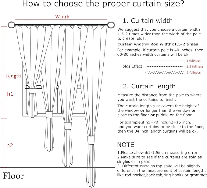 Vision Home Sand Pinch Pleated Semi Sheer Curtains Textured Linen Blended Light Filtering Window Curtains 72 inch for Living Room Bedroom Pinch Pleat Drapes with Hooks 2 Panels 40" Wx72 L,Camel Beige