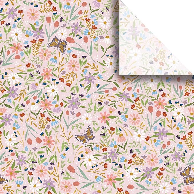 Colors of Rainbow - Meadow - 12 Sheets, 20 inch X 29 inch - Italian Print Tissue Paper for Decoupage Gift Basket Gift Bag Party Crafts (Meadow)