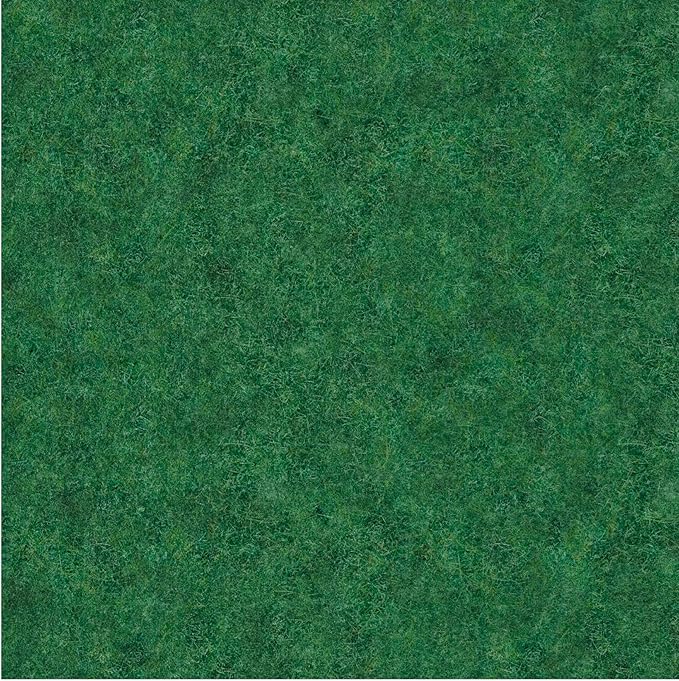 Ottomanson 2' x 19' Hallway Runner with Scraper Pile Extra Durable Non-Slip Rug Mat for Indoor & Outdoor Use - Ideal for Kitchen, Entryway, Patio & Garage - High-Traffic Carpet, Green