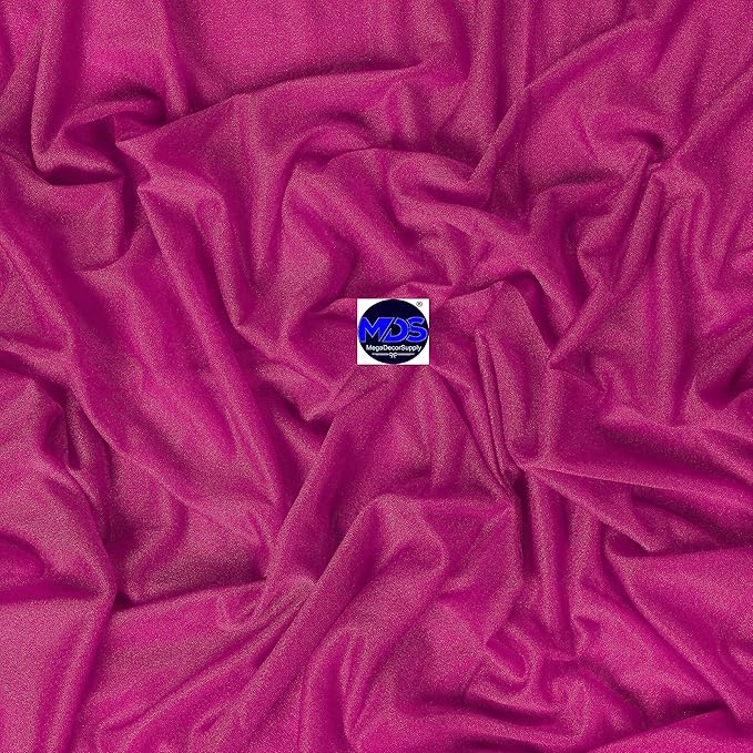 MDS Halloween Chiffon Draping Fabric - 1 Panel, 30" Wide x 40ft Long - Sheer Spooky Arbor & Canopy Drapery for Haunted House Backdrops, Party Ceilings, DIY Costumes & Themed Events - Magenta